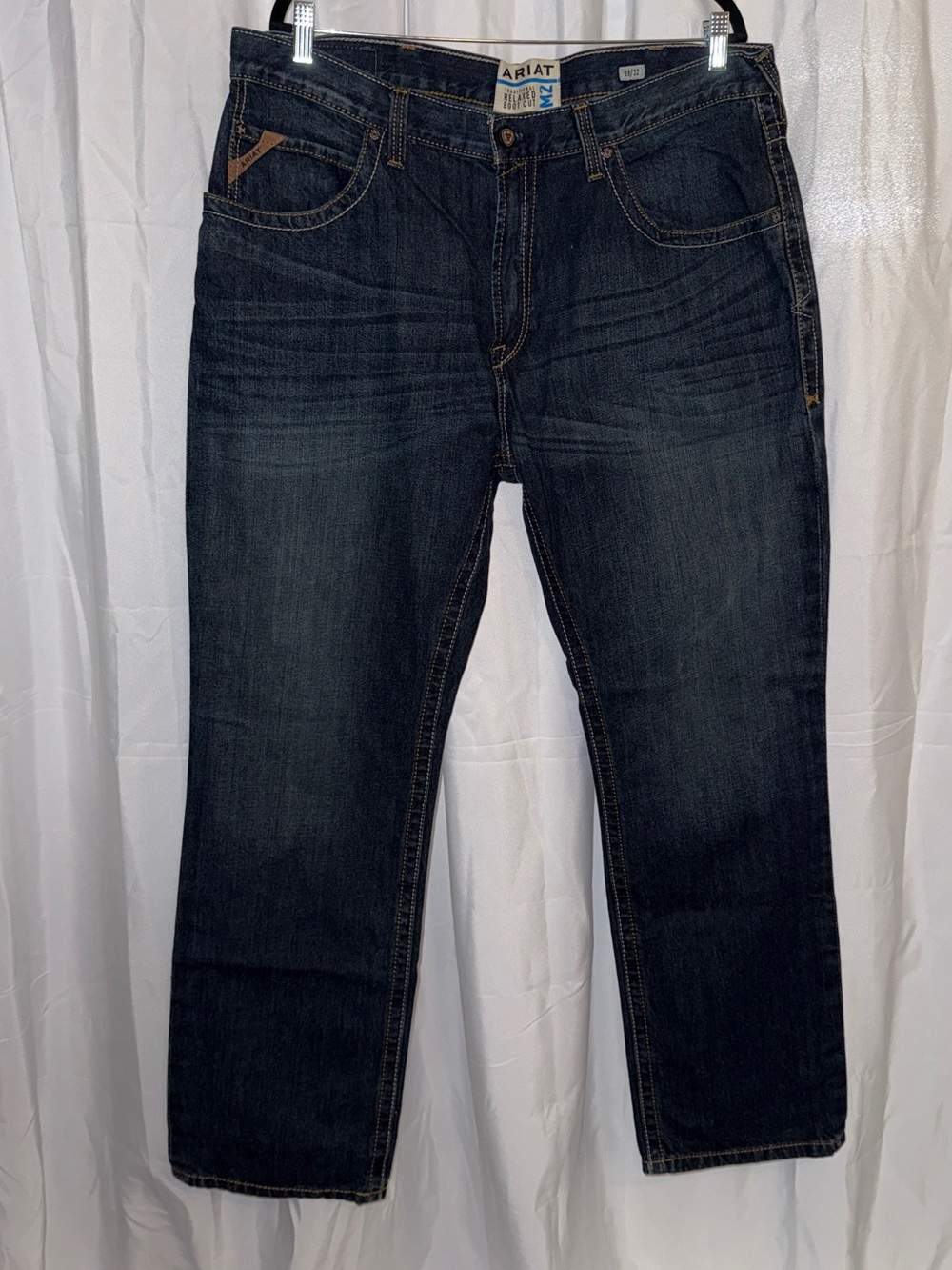 Ariat Men’s Indigo Straight-Leg Jeans
